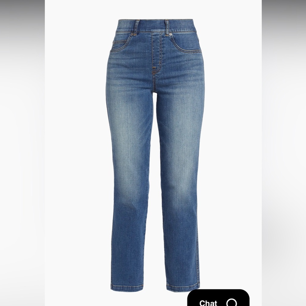 Spanx Straight-Leg Ankle Jeans